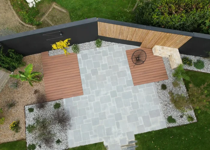 drone terrasse carrellage et dallage Carre Vert Paysagiste Finistere Nord_14_11zon