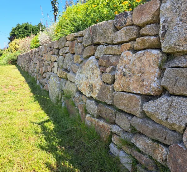 maconnerie mur en pierre paysagiste finistere carre vert