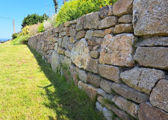 maconnerie mur en pierre paysagiste finistere carre vert
